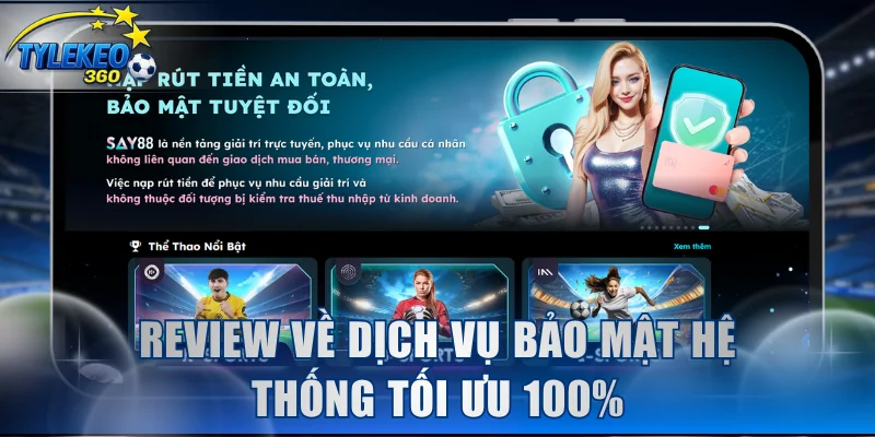 Review về dịch vụ bảo mật hệ thống tối ưu 100%